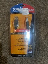 BELKIN USB 2 High Speed 2.0 Cable 16 ft / 5m A Plug /B Plug 480 Mbps-- New picture