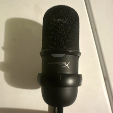 HyperX SoloCast USB Condenser Microphone, Black Freestanding with Stand picture
