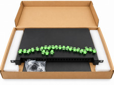 24 Port SC/APC Fiber Patch Panel 1U 19