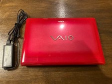 Sony VAIO VPCEB38FJ Laptop Red Windows PC AC Adapter Tested Working Japan Rare picture