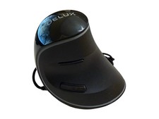 DeLUX M618 PLUS Ergonomic Vertical Mouse USB Wired BLACK (RGB light) picture