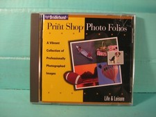 Broderbund Photo Folios for The Print Shop - Life & Leisure Photo Clip Art CD picture