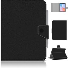Case for 8.0 Inch Tablet, PU Leather Case, Black picture