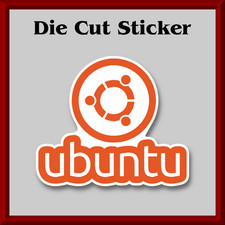 Linux Ubuntu Sticker - Waterproof Vinyl Printed Decal for Water Bottles & Laptop picture