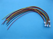 400 pcs 1.5mm 3Pin Female Polarized Connector w/ 28AWG 5.9inch 150mm Leads Cable picture