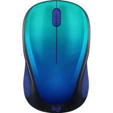 Logitech Core Design Collection Limited Edition Wireless Mouse in Blue Aurora - picture
