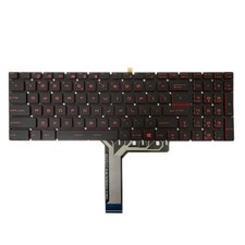 Red US Backlit Keyboard Backlight For MSI GL75 Leopard 9SER 10SDR 10SCSR 10SCXR picture