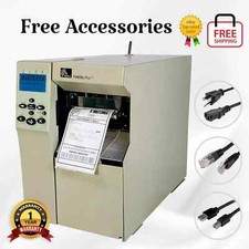 Zebra 105SL Plus Industrial Thermal Transfer Label Printer WiFi LAN USB Serial picture