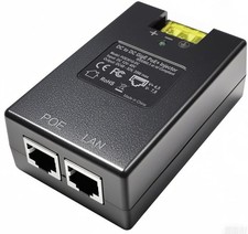 Gigabit DC PoE+ Injector | 12V 24V (12-48V) DC Input | 50V 30W DC PoE+ Out | ... picture
