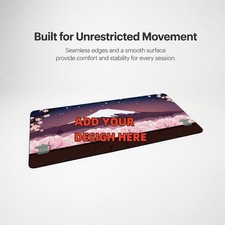 Custom Photo Mouse Pad, All-in-One Desk Mat, Desk Pad, Computer Mat picture