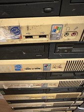 old retro working pc 1990+ picture