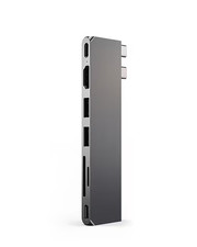 Satechi Dual USB Type-C Pro Hub HDMI 4K for Select MacBook Pro Air Space Gray picture