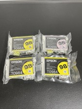 4 New Genuine Epson 98 High-capacity Ink TO984 TO986 picture