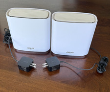 ASUS ZenWiFi XT8 AX6600 Tri-Band WiFi 6 Mesh System, White, 2 Nodes, LightlyUsed picture