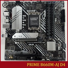 FOR ASUS PRIME B660M-AJ D4 Ｍotherboard Test OK picture
