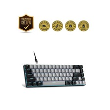 Portable 60% Mechanical Keyboard with Blue Switch - Perfect for Gaming & Work picture