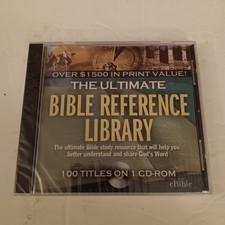 The Ultimate Bible Reference Library CD-ROM Thomas Nelson 2007 Edition eBible picture