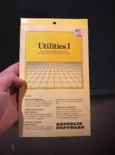 NOS Vintage TEXAS INSTRUMENTS TI-99/4A Utilities I Republic Software Tape Sealed picture