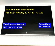 N46436-001 For HP Envy 17T-CR100 17T-CR0000 LCD Display TS Assembly with frame picture