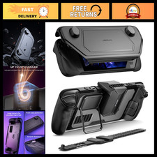 Modular Steam Deck Case with Cooling Fan, Face Cover, Metal Bracket & Strap picture