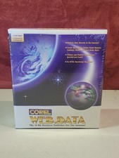 Vintage Corel Web Data  Software CD New Sealed  picture