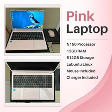 Pink Laptop picture