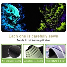 Extra Large Gaming Mouse Pad, Oversized Desk Mat with Non-Slip Rubber Base, St picture