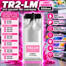 TR2-LM 500ml Light Magenta Eco Solvent Ink for Roland TrueVIS SG VG Printers picture