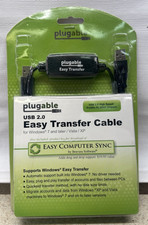 Plugable USB 2.0 Easy Transfer Cable for Windows 11 10 8.1/8 7 Vista XP - New picture