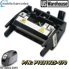P1031925-070 Printhead for for Zebra ZXP3 300Dpi Card Printer  w/ Bracket picture
