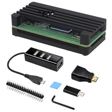 Aluminum Heatsink Case Kit for Raspberry Pi Zero 2 W WiFi Micro Computer DIY picture