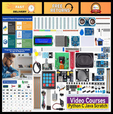 Ultimate Raspberry Pi Starter Kit - Compatible with 5, 4B, 3B, Zero 2 W, Python, picture