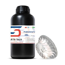 Blu Tough 3D Printer Resin,High-Strength, Clear V2, 1Kg picture
