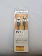 Belkin USB 2.0 Printer Cable 6 foot use for Mac or PC NEW SEALED picture