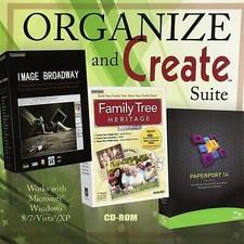Organize and Create Software Suite - Image Broadway - Family Tree - Paperport 14 picture