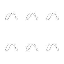 6Pcs Carriage Timing Belt For Epson ET-4800 ET-2815 ET-2950U ET-2820 ET-2860 picture