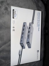 BFADEHA Universal 12-in-1 Mini Dock Triple Full HD Display picture