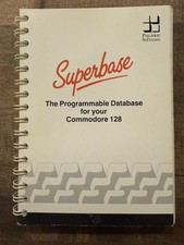 Superbase The Programmable Database for your Commodore 64 Computer Book Vintage picture
