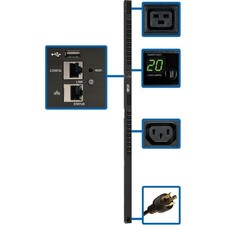 Tripplite PDUMV20HVNETLX 24-Outlet Switched PDU 3.2-3.8kW picture