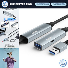 33ft USB 3.0 Active Extension Cable, 5Gbps Fast Data Transfer for VR, Webcam, Xb picture