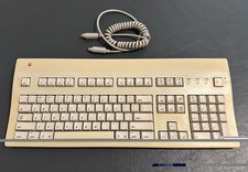 Vintage Apple Extended Keyboard II Macintosh Mac ADB M3501 W/ Cable Keys TESTED picture