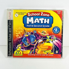 School Zone Math First & Second Grade PC CD-ROM for Windows and Macintosh picture