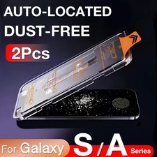2 Pack Tempered Glass Screen Protector for Galaxy S25 Ultra S24 S23 Bubble Free picture