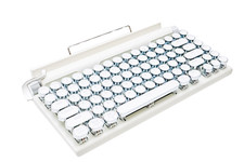 Taiahiro ML-981 Mechanical Keyboard–Hotswappable Bluetooth+Wired Compact White picture