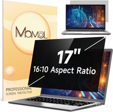 17 Inch Laptop Privacy Screen for 16:10 Widescreen Display, Anti-Glare Filter picture