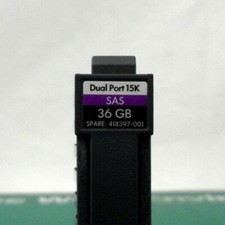 HP 418397-001 36GB 15,000 RPM 3 Gbps 2.5 in. SAS HDD 504064-001 DH0036BALWK picture