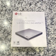 LG Mac Compatible Slim Portable External Slim Driver GP60NS50 DVDRW picture