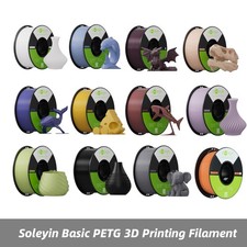 Creality Soleyin Basic PETG 3D Printing Filament 1.75mm 1kg Tough and Durable picture