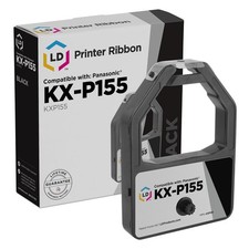 LD Compatible Panasonic KX-P155 Black Ribbon Cartridge KX-P1624 KX-P1654 KXP2624 picture