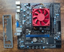 MSI A55M-P33 SOCKET FM1 MOTHERBOARD / AMD A6-3620 Quad Core / 8GB (2x4) DDR3 RAM picture
